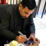 Modern Calligraphy Engraving Art in Dubai UAE